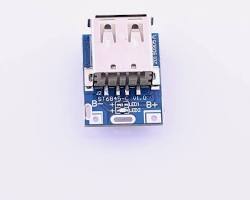 USB 5V Step-Up Booster - Lithium Battery Charging and Protection Module for Power Bank