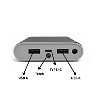 Power Bank Housing with PCB (Without Battery) | Dual USB Output, Micro Input, Torch Light & LED Indicator