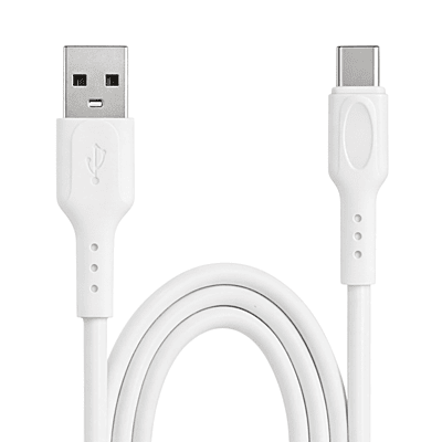 USB A to Type-C 3Amp Data Sync & Fast Charging Cable 1 Meter
