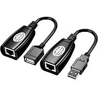 Zigdeal USB to RJ45 Extension Adapter – USB Signal Extension | Plug & Play