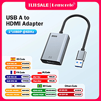 Zigdeal USB to HDMI Adapter – Full HD Video Output | Plug & Play | PC & Laptop