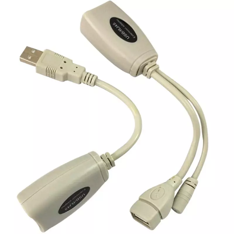 Zigdeal USB to RJ45 Extension Adapter – Long Distance USB Extension | Plug & Play