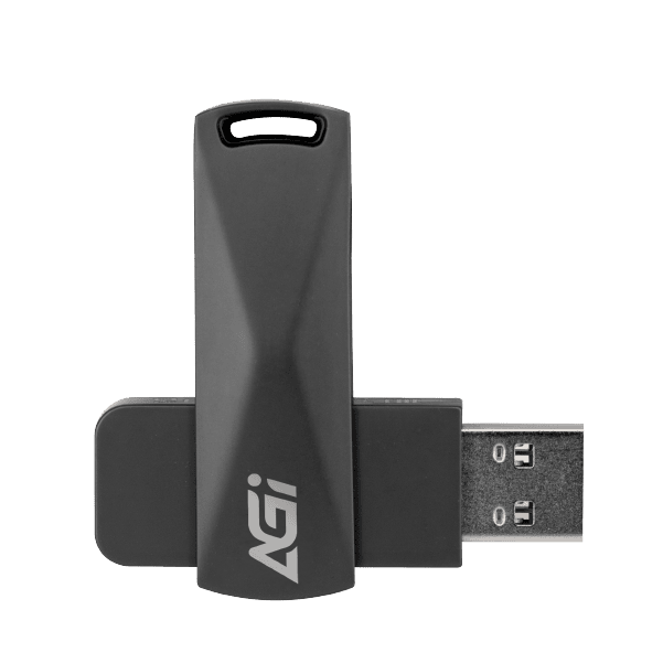 AGI Metal Slim Flash Drive UE138-512 GB-DarkSlateGray AGI Metal Slim Flash Drive UE138-512 GB-DarkSlateGray
