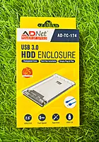 External Portable USB 3.0 to SATA Transparent Hard Drive Enclosure for 6cm (2.5 Inch) SATA HDD/SSD