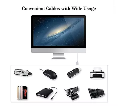 USB 2.0 Extension Cable Type A-Male To Type A-Female (10 Meter)