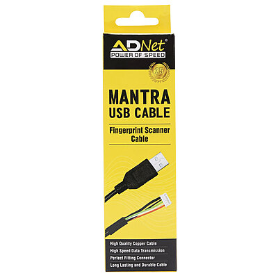 Generic USB Mantra Cable for Biometric Fingerprint Scanner