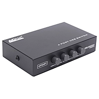 4x1 USB 2.0 Switch Box Hub For Printer Scanner Keyboard and Other USB Supported Devices