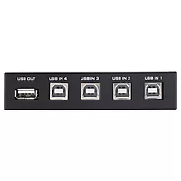 4x1 USB 2.0 Switch Box Hub For Printer Scanner Keyboard and Other USB Supported Devices