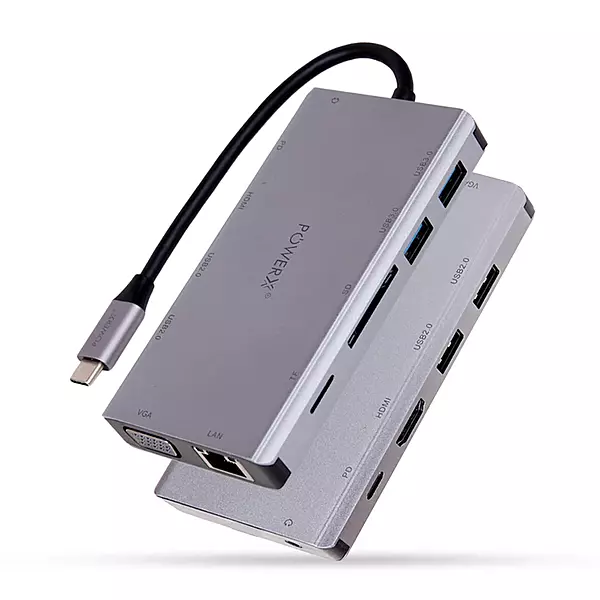POWERX USB C TO 11 PORTS DOCKING-Y POWERX USB C TO 11 PORTS DOCKING-Y