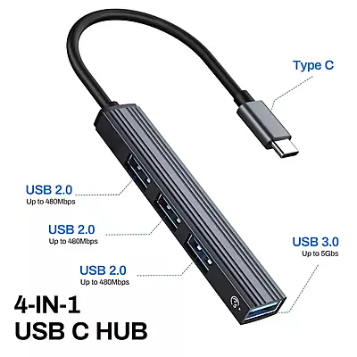 USB 3.0 + Type C Combo USB F 4 Point Hub USB 3.0 + Type C Combo USB F 4 Point Hub