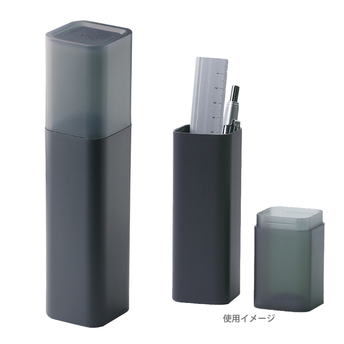 Sonic Utrim Stand Pen Case Hard Type Gray