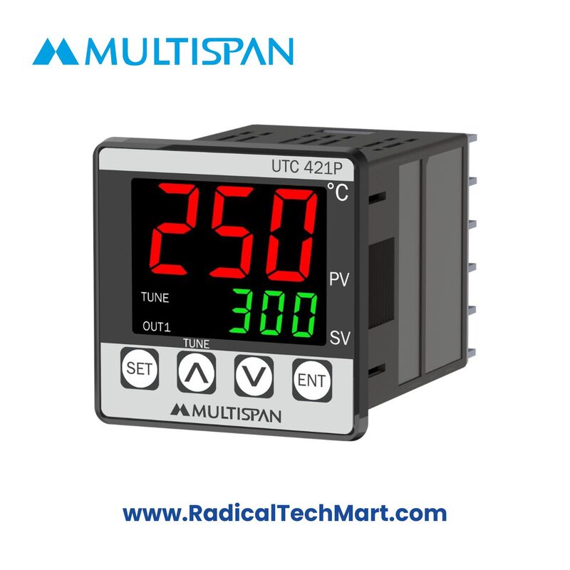 Multispan UTC-421P PID Temperature Controller with Dual Display