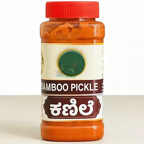 Udupi RK Foods Tender Bamboo | Kanile Pickle – A Unique Spicy Delicacy!