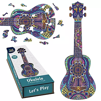 Ukuleel Guitar Puzzle 100 Pcs