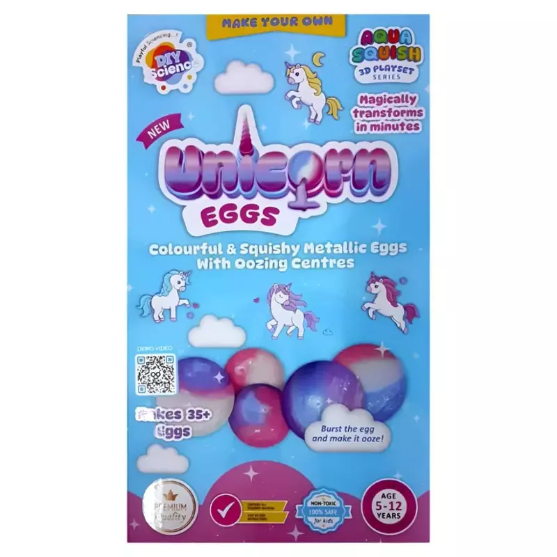 Unicorn Eggs Aqua Squish Kit