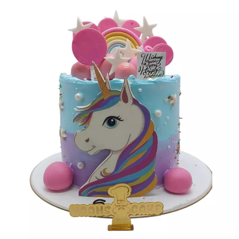Unicorn Theme Cake 1