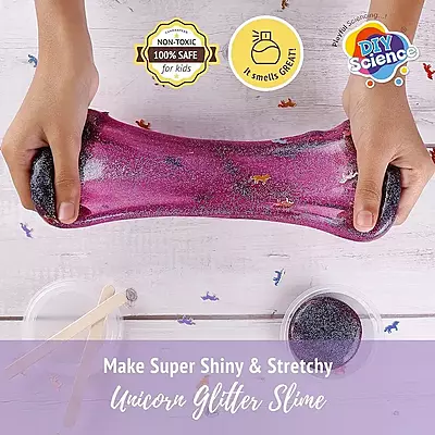 Unicorn glitter slime