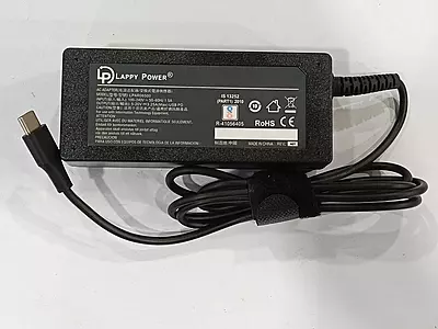 Universal Laptop Adapter for All Brands (65W 3.25A 5-20V) Type-C Pin