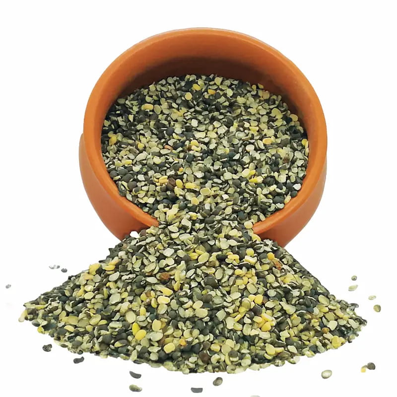 Organic Unpolished Black Urad Dal Split