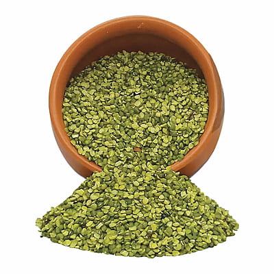 Organic Unpolished Green Moong Dal Split Organic Unpolished Green Moong Dal Split