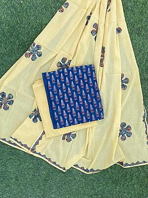 Ajrakh Suit With Dual Tone Patchwork Dupatta Catalogue 1-31 Ajrakh Suit With Dual Tone Patchwork Dupatta Catalogue 1-31