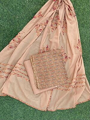 Ajrakh Suit With Dual Tone Patchwork Dupatta Catalogue 1-33 Ajrakh Suit With Dual Tone Patchwork Dupatta Catalogue 1-33