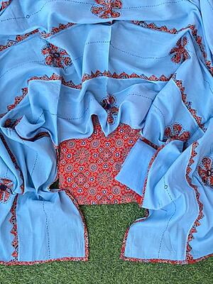 Ajrakh Suit With Mirror Work Dupatta Catalogue 2-15 Ajrakh Suit With Mirror Work Dupatta Catalogue 2-15