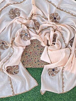 Ajrakh Suit With Mirror Work Dupatta Catalogue 2-26 Ajrakh Suit With Mirror Work Dupatta Catalogue 2-26