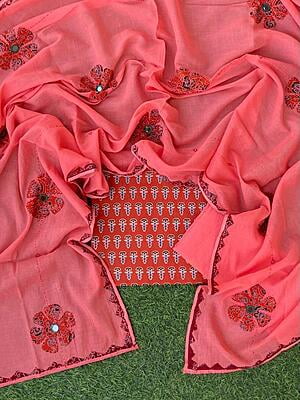 Ajrakh Suit With Mirror Work Dupatta Catalogue 2-41 Ajrakh Suit With Mirror Work Dupatta Catalogue 2-41