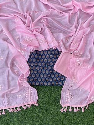 Ajrakh Suit With Mirror Work Dupatta Catalogue 3-1 Ajrakh Suit With Mirror Work Dupatta Catalogue 3-1