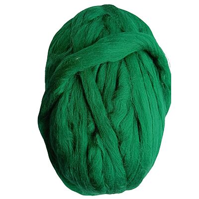 Bulky Finger Knitting Yarn- Green Bulky Finger Knitting Yarn- Green