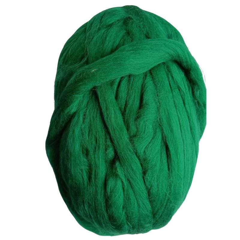 Bulky Finger Knitting Yarn- Green