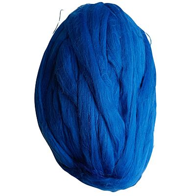 Bulky Finger Knitting Yarn- Blue Bulky Finger Knitting Yarn- Blue