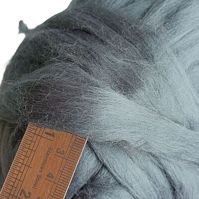 Bulky Finger Knitting Yarn- Grey