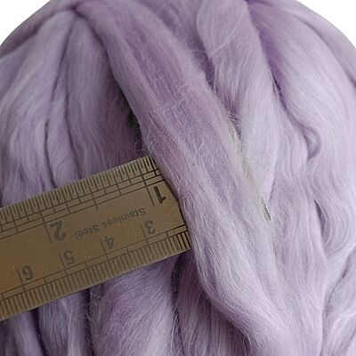 Bulky Finger Knitting Yarn- Violet