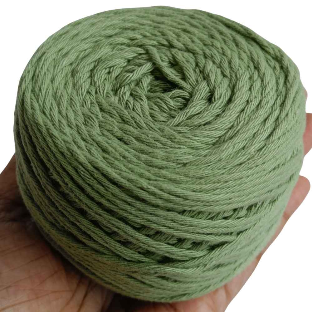 Cotton Yarn 8 Ply-Summer Green Cotton Yarn 8 Ply-Summer Green