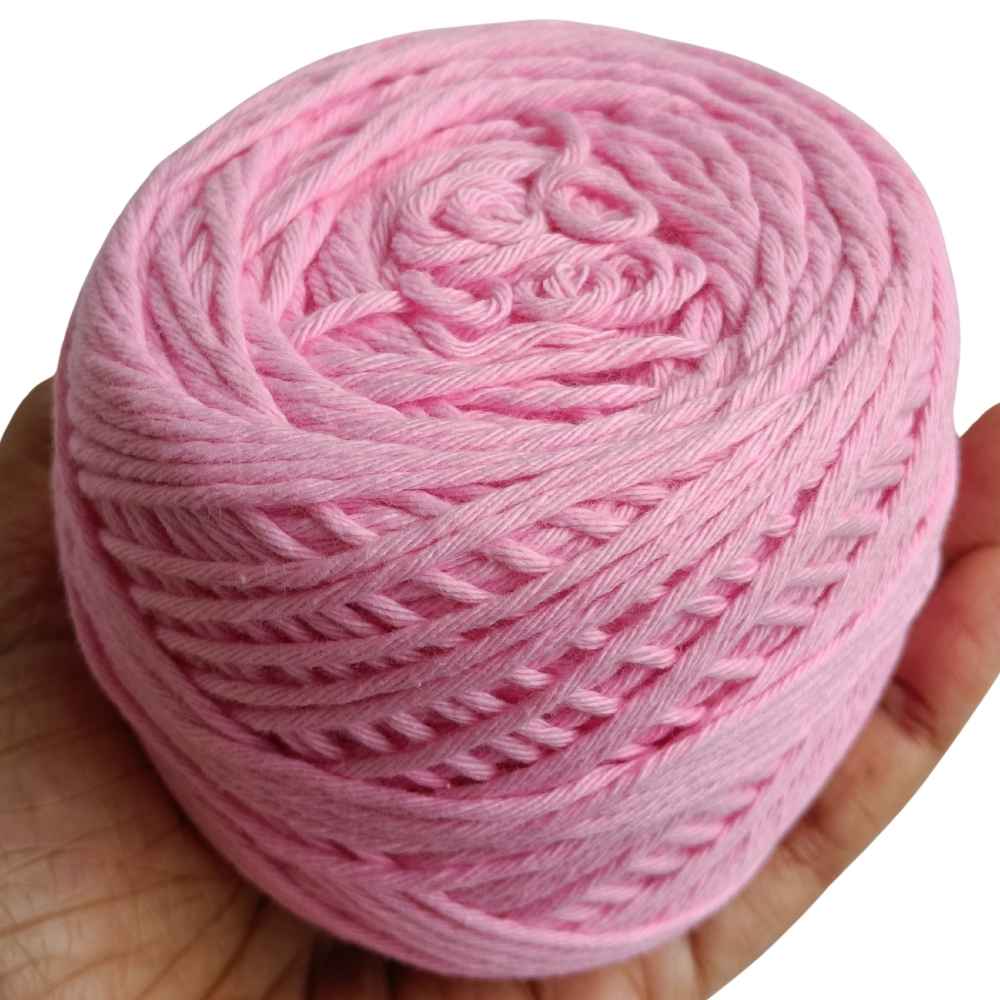Cotton Yarn 8 Ply Baby Pink Cotton Yarn 8 Ply Baby Pink