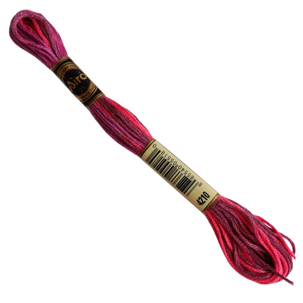 Airo Embroidery Thread Multi 4210 Radiant Ruby