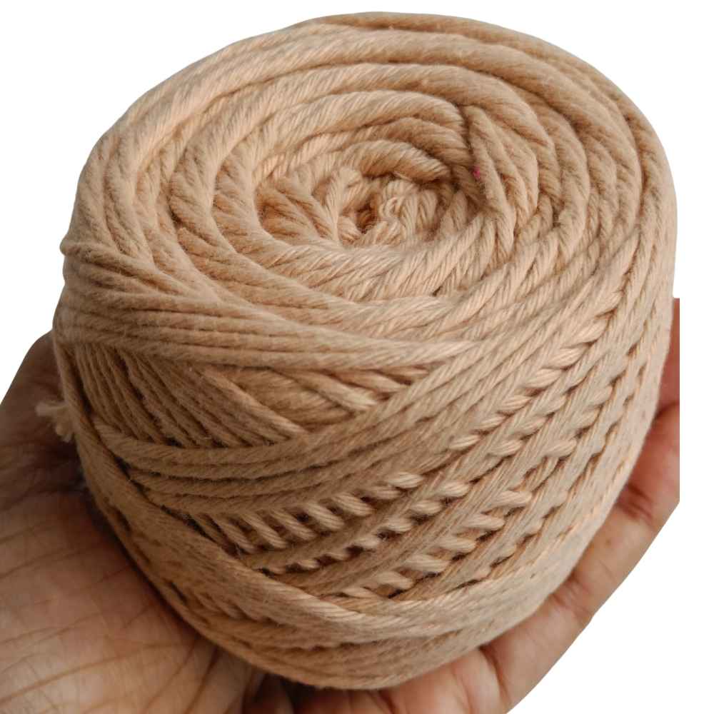 Cotton Yarn 8 Ply Tan Cotton Yarn 8 Ply Tan