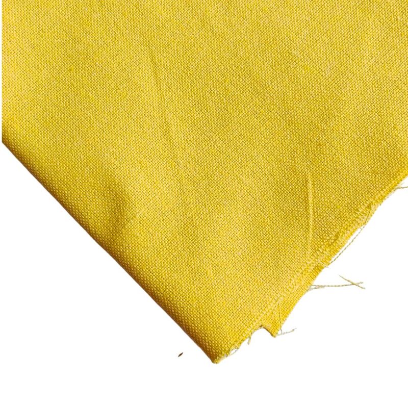 Casement Embroidery Fabric Golden Yellow Casement Embroidery Fabric Golden Yellow