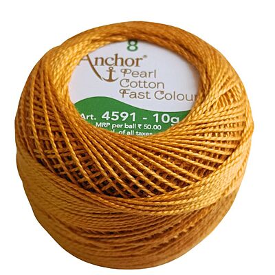 Anchor Pearl Cotton 307 Anchor Pearl Cotton 307