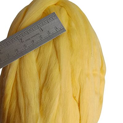 Bulky Finger Knitting Yarn- Yellow