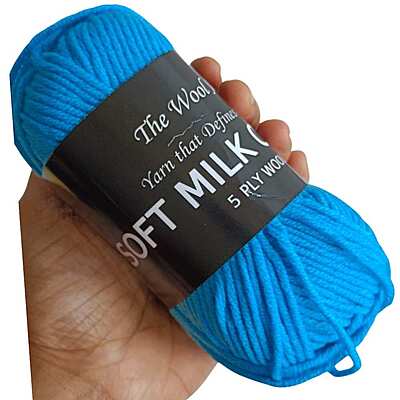 Soft Milk Cotton 12 Malibu Blue Soft Milk Cotton 12 Malibu Blue