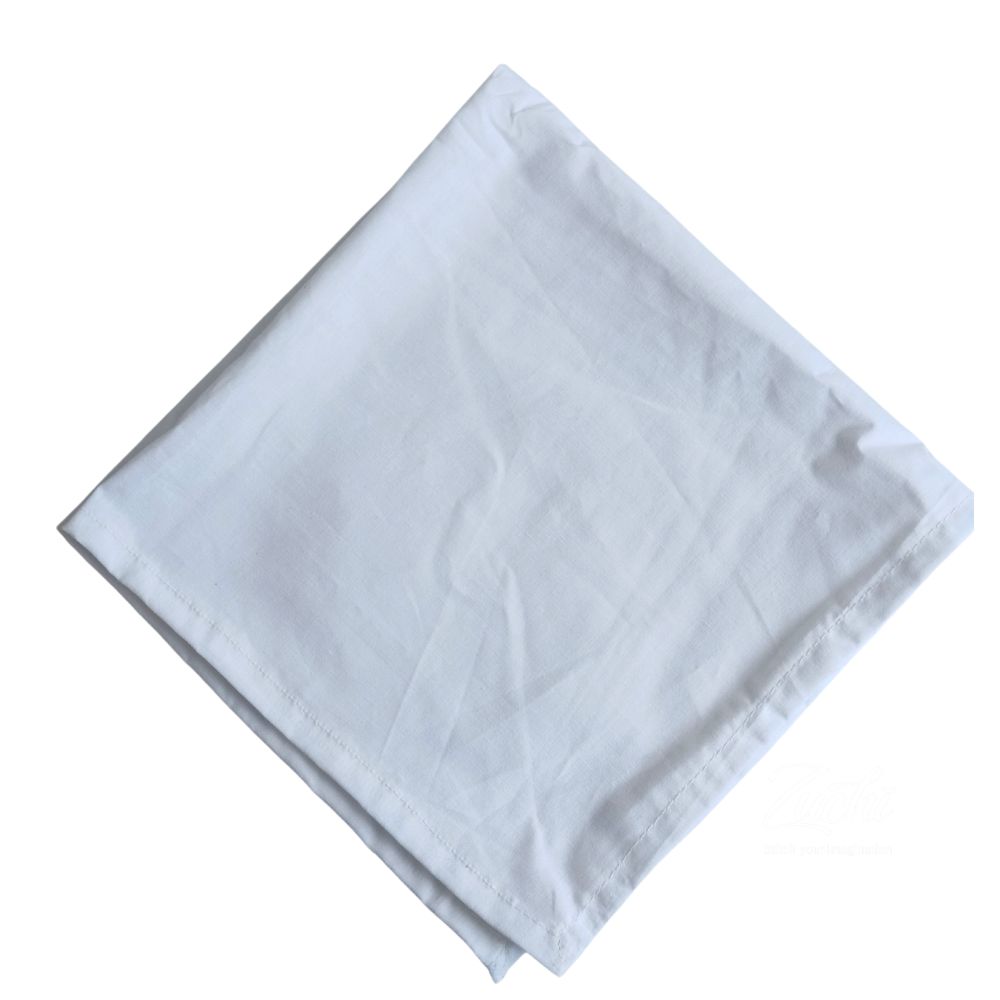 Embroidery Blanks Napkin 16inch- Offwhite