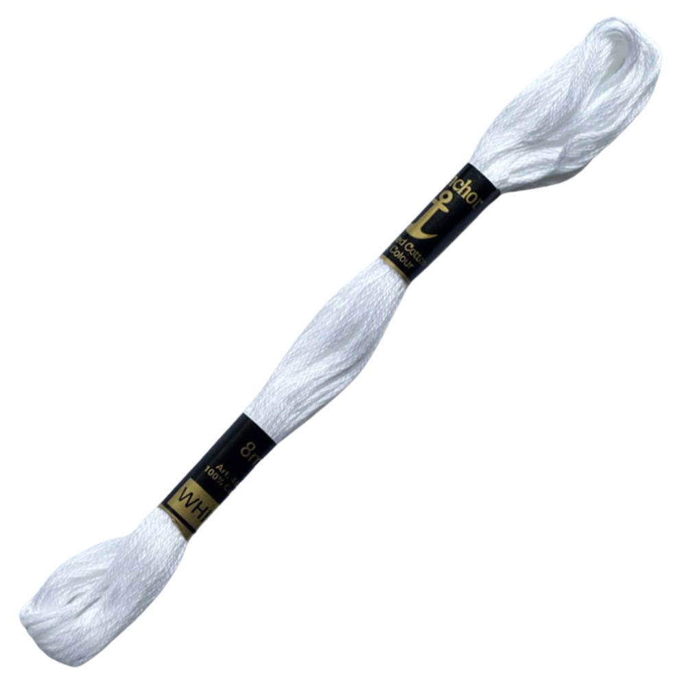 Anchor Embroidery Thread White