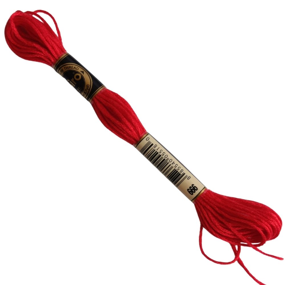 Airo Embroidery Thread 666 Bright Red Airo Embroidery Thread 666 Bright Red
