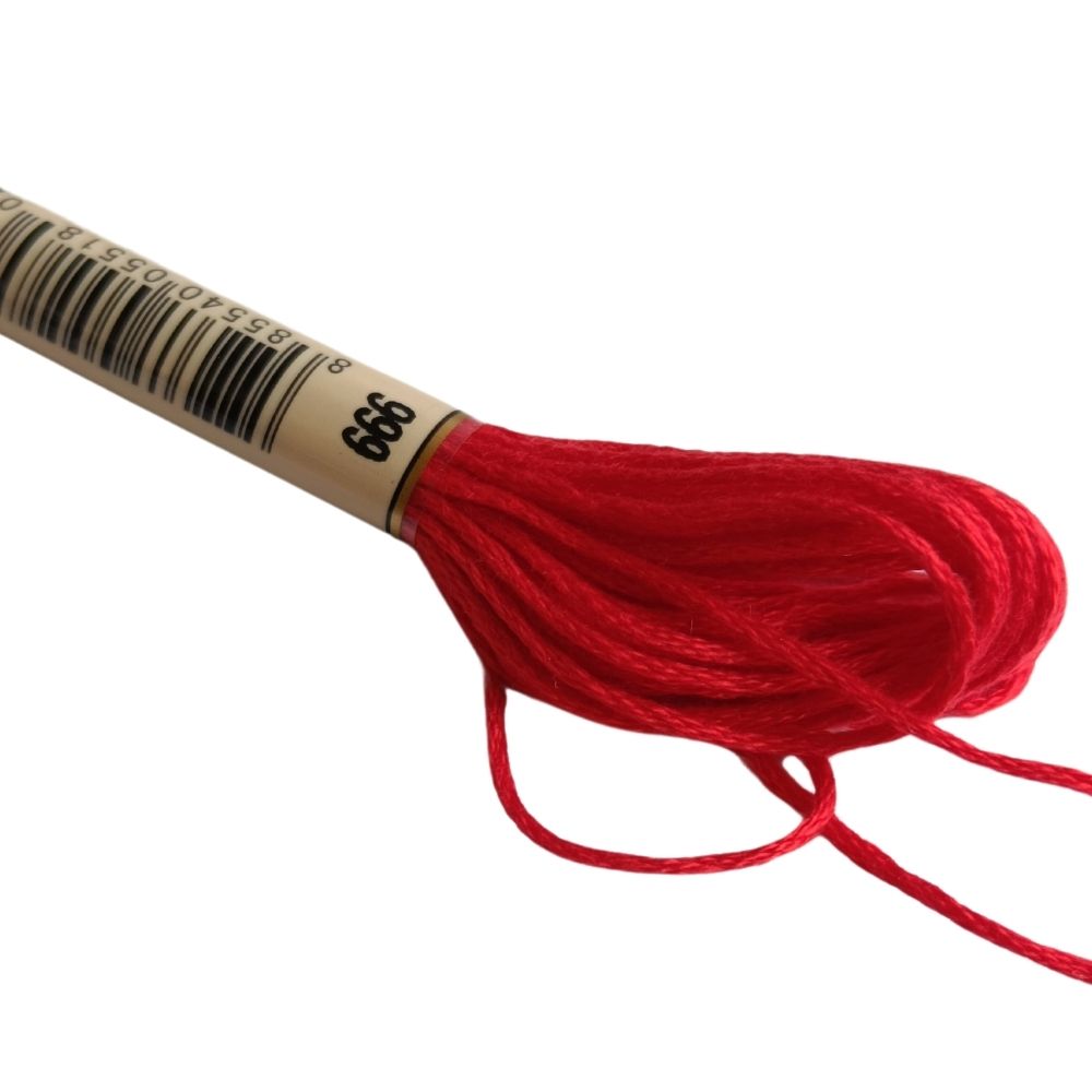 Airo Embroidery Thread 666 Bright Red