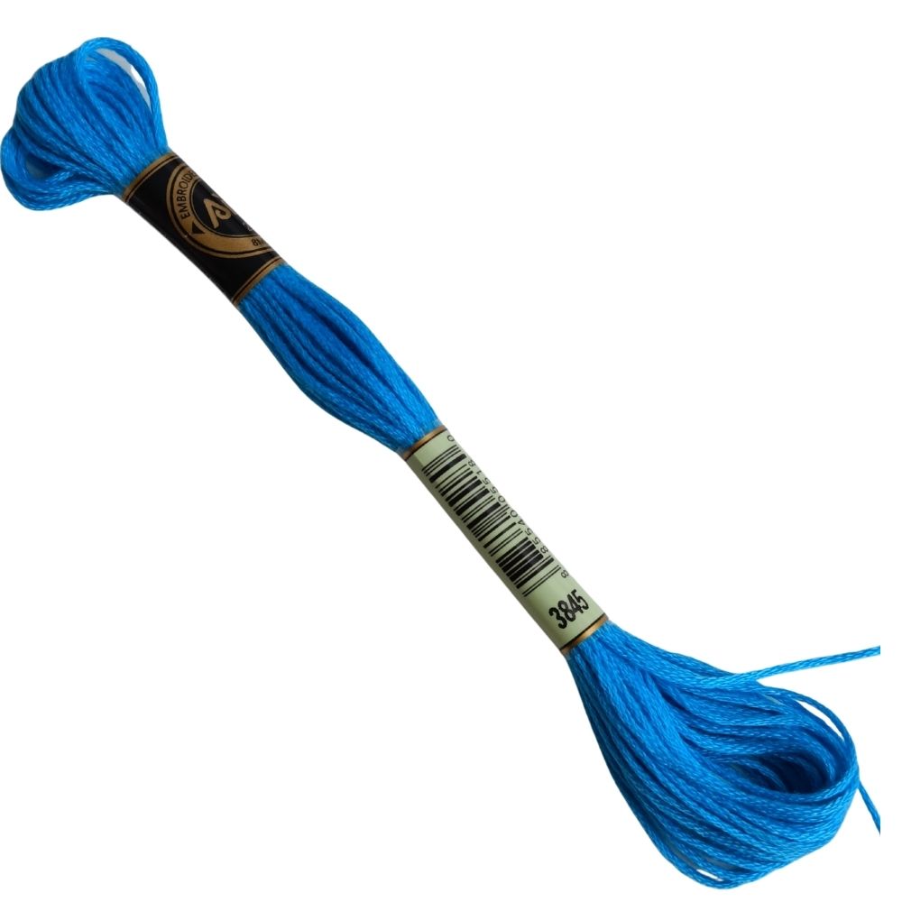 Airo Embroidery Thread 3845 Bright Turquoise