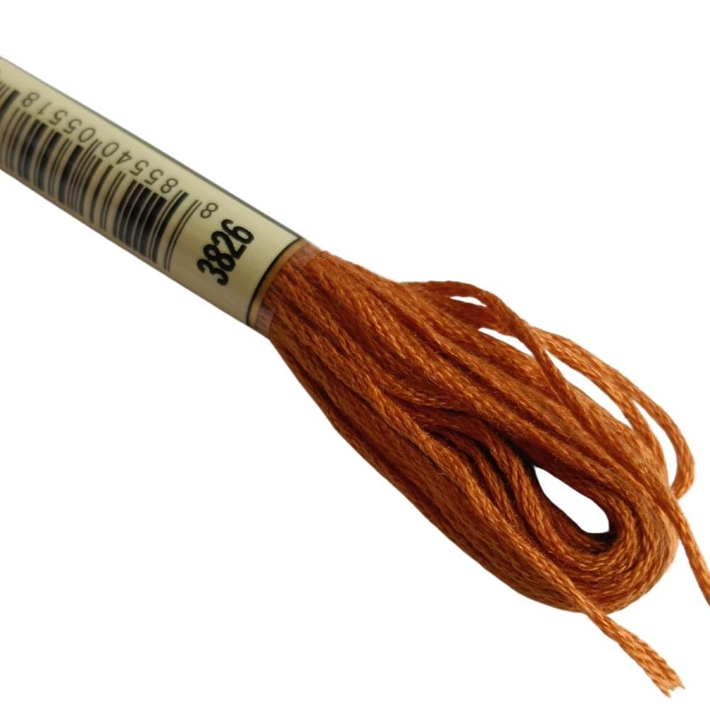Airo Embroidery Thread 3826 Golden Brown