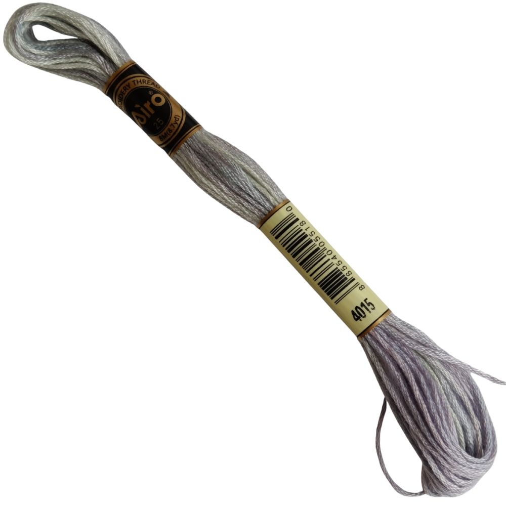 Airo Embroidery Thread Multi 4015 Stormy Skies